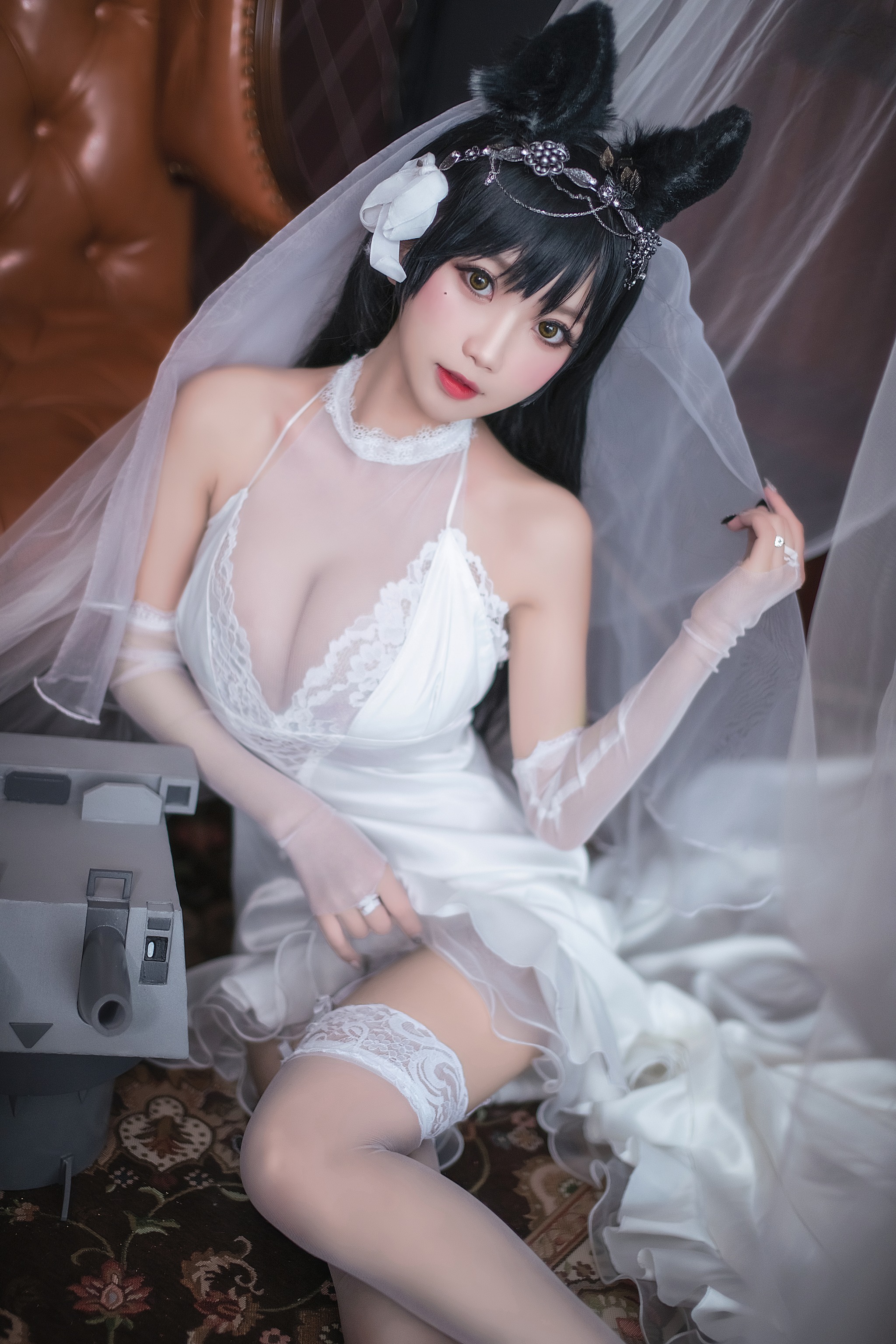 鬼畜瑶在不在w - NO.004 爱宕婚纱 [23P]-XikXak